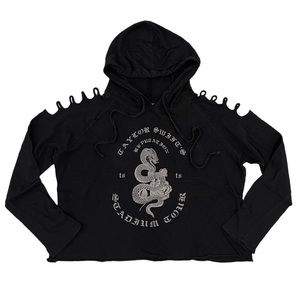 Taylor Swift official Reputation Tour cropped hoodie